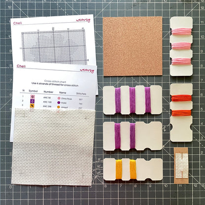 Cross Stitch Kit — Botanicals