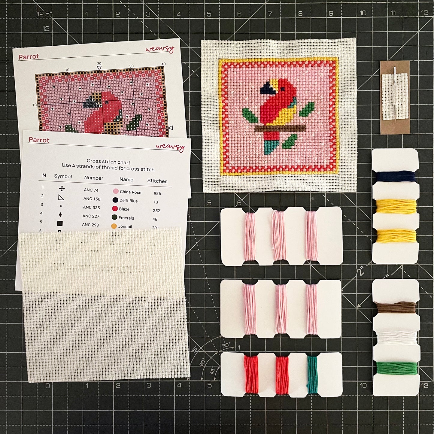 Cross Stitch Kit — Wings