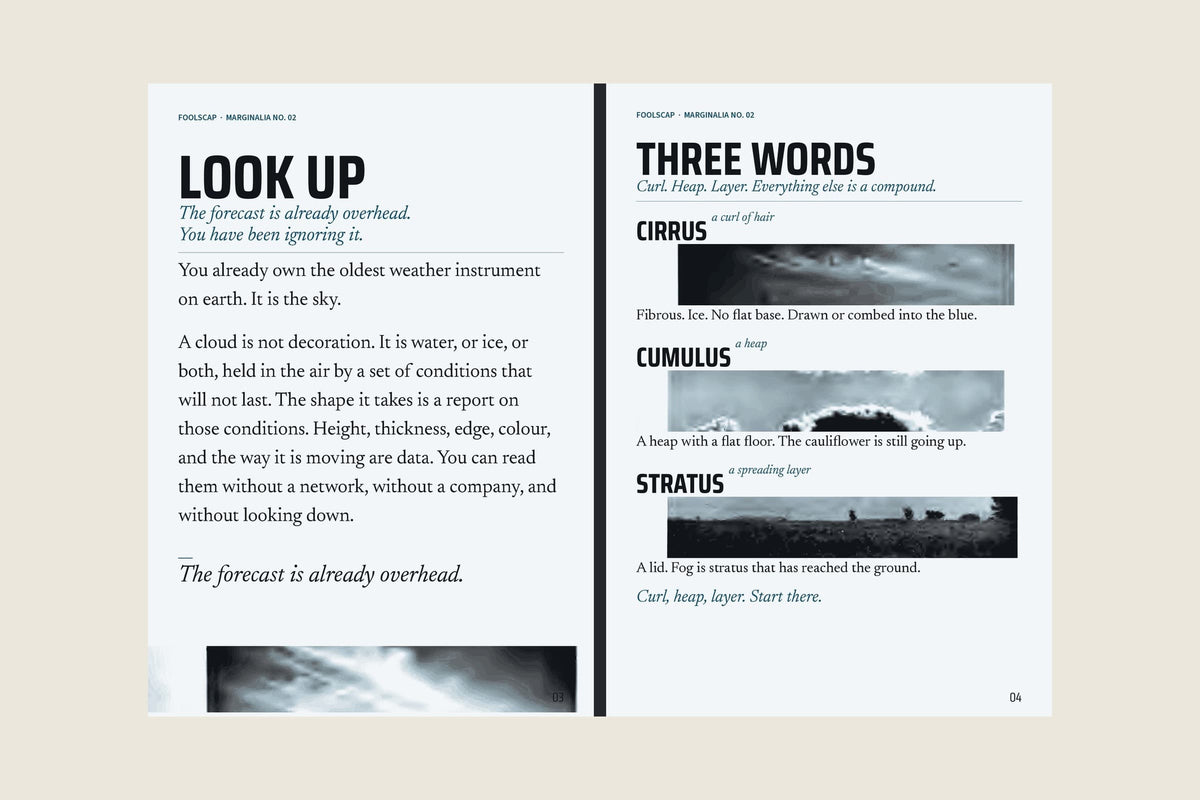 How to Read a Cloud